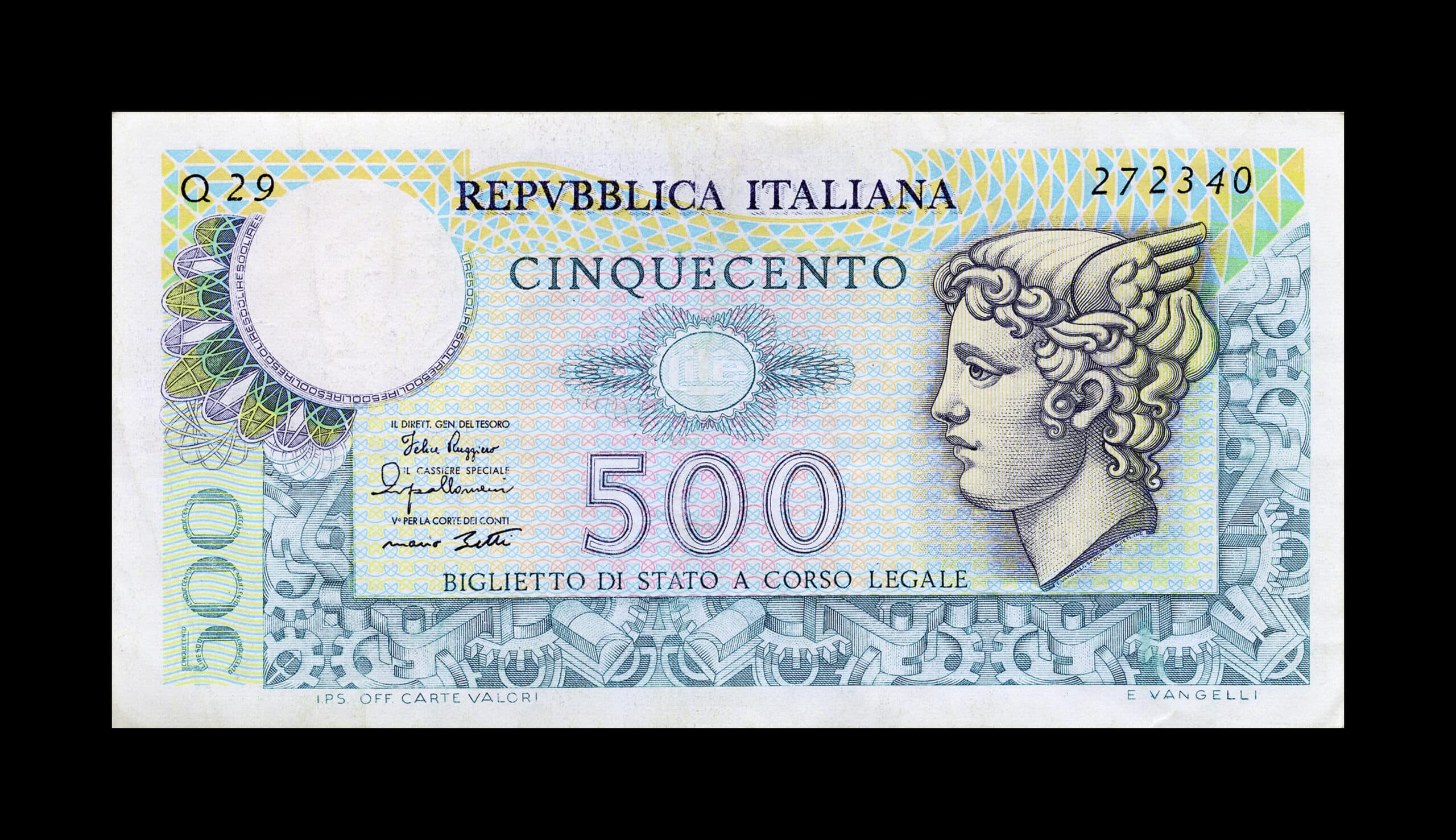 prezzo Vecchie banconote da 500 lire