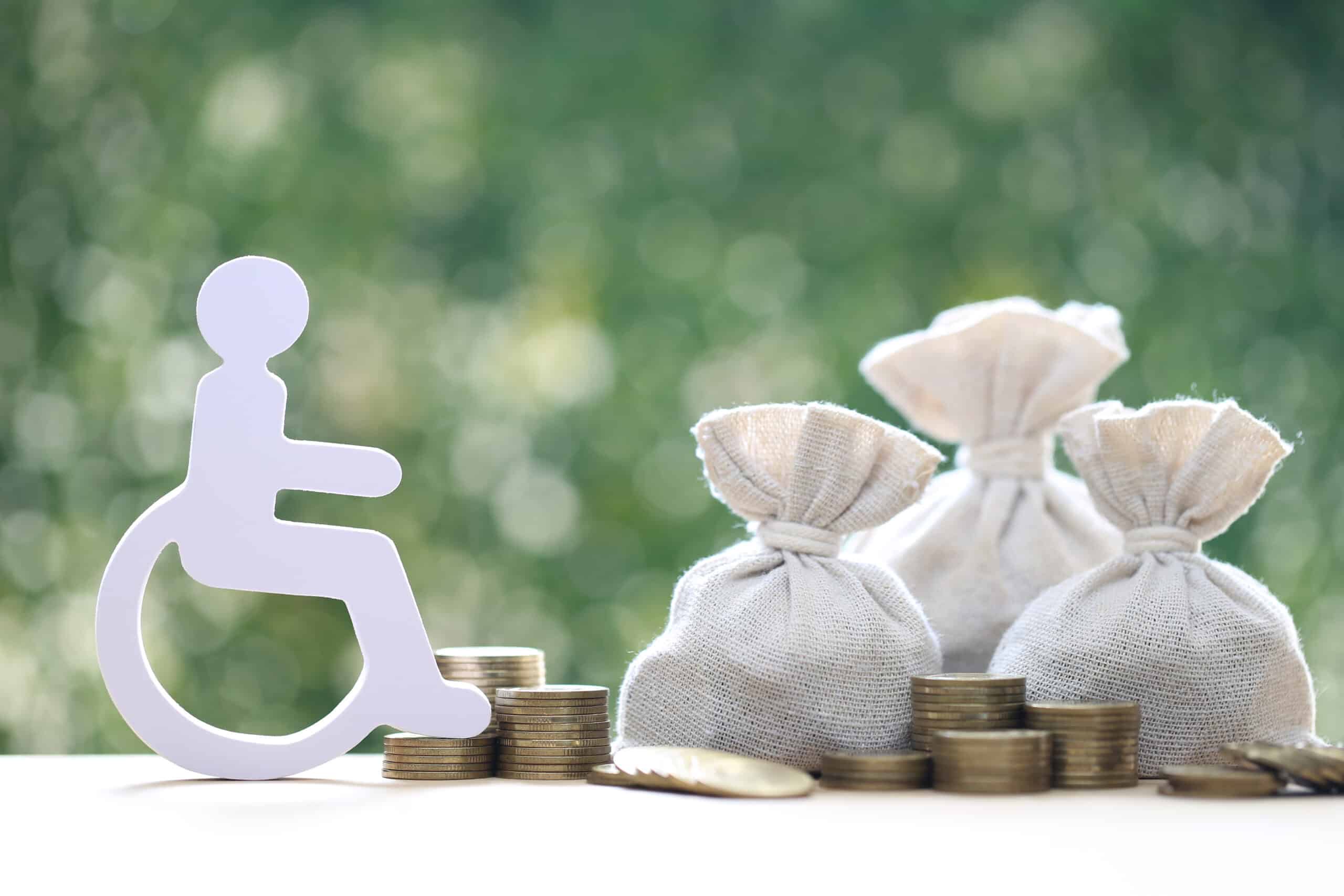 Metodo per beneficiare dell'indennità di invalidità e della legge 104
